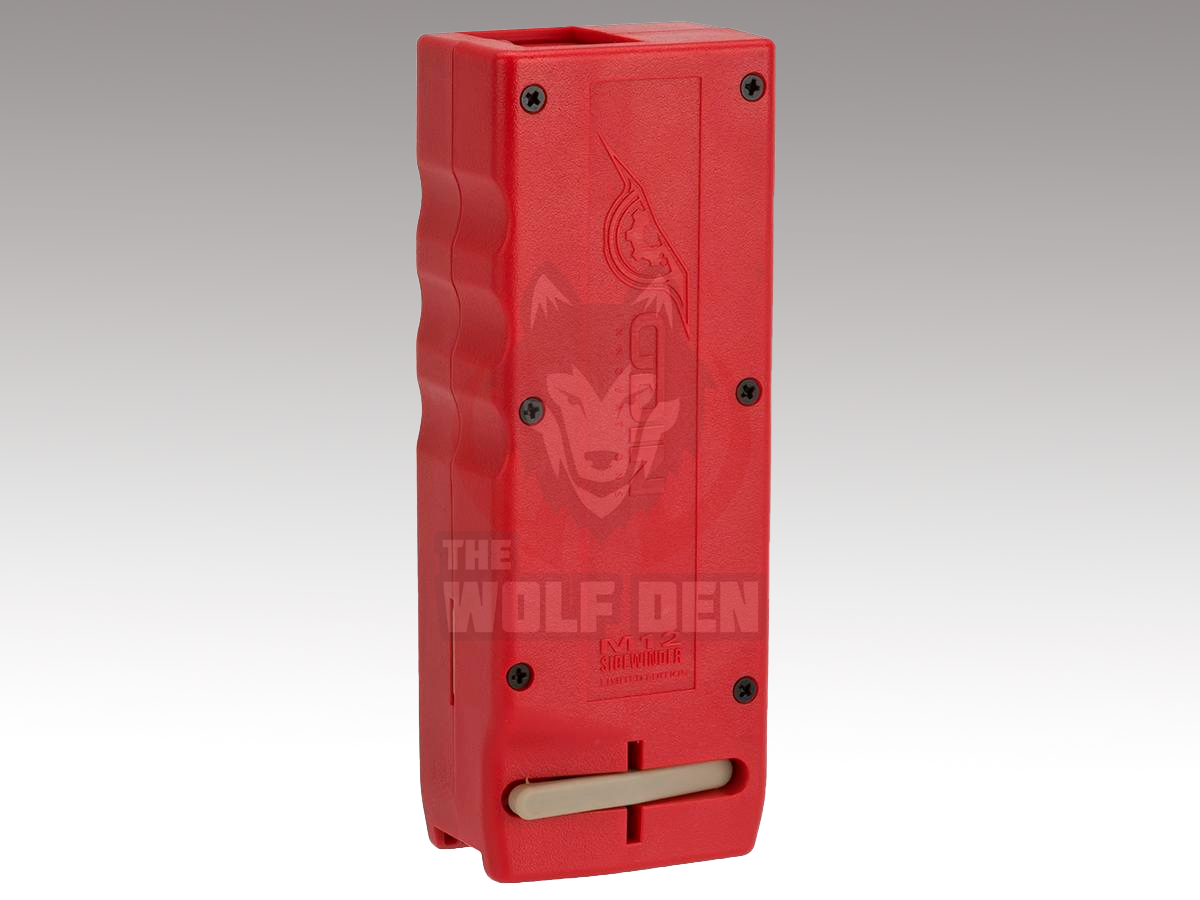 Odin Innovations M12 Sidewinder Speed Loader (Red) - Imagen 2