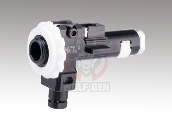 Retro Arms CNC Machined Aluminum Rotary Hop-Up Unit for M4/M16 Series Airsoft AEGs (Negro) - Imagen 2