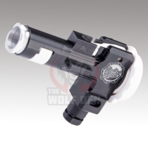 Retro Arms CNC Machined Aluminum Rotary Hop-Up Unit for M4/M16 Series Airsoft AEGs (Negro)