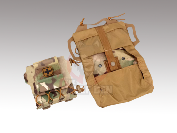 WoSport Pouch ReFlex IFAK Kit Medico de Emergencia - Gris - Imagen 3
