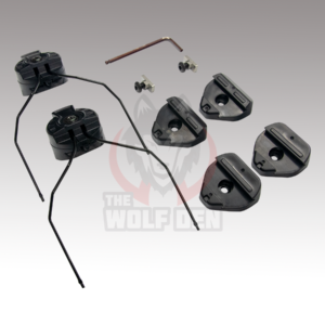 Earmor M13 M-Lok FLUX Helmet Rails Adapter Attachement Kit
