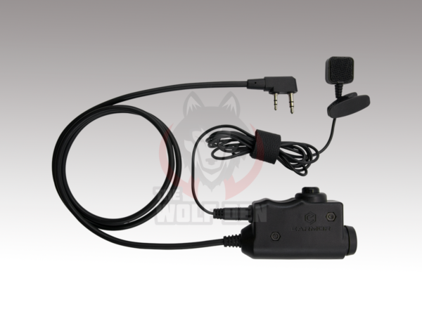 Earmor PTT M52 - Negro [Kenwood]