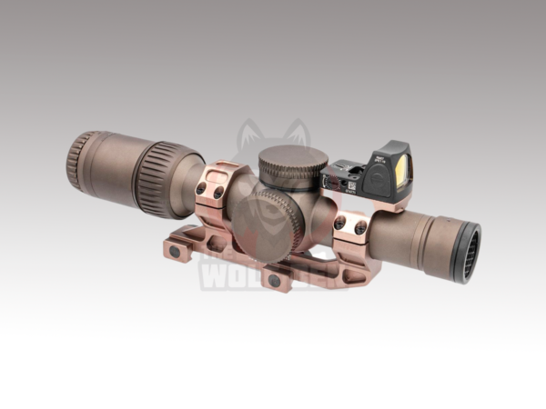 Holy Warrior VTX Razor HD Gen2 style 1-6X24mm Scope DDC (RMR + MOUNT) - Bronce