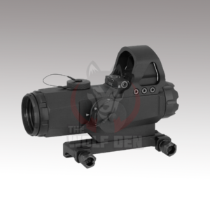Holy Warrior HAMR 4×24 /w Red Dot Rifle Scope – Negro