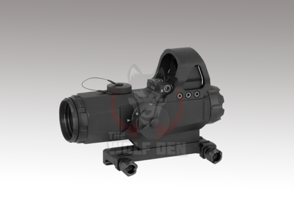 Holy Warrior HAMR 4x24 /w Red Dot Rifle Scope - Negro - Imagen 2