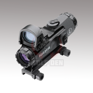 Holy Warrior HAMR 4×24 /w Red Dot Rifle Scope – Negro