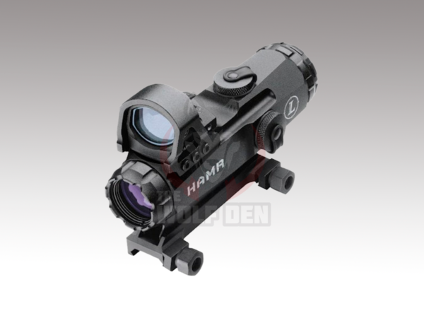 Holy Warrior HAMR 4x24 /w Red Dot Rifle Scope - Negro