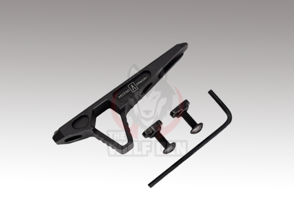 Ascend Armory M-Lock Aluminium Front Finger Grip - Negro [ME06087]