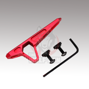 Ascend Armory M-Lock Aluminium Front Finger Grip – Rojo [ME06087]