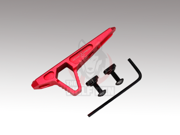 Ascend Armory M-Lock Aluminium Front Finger Grip - Rojo [ME06087]