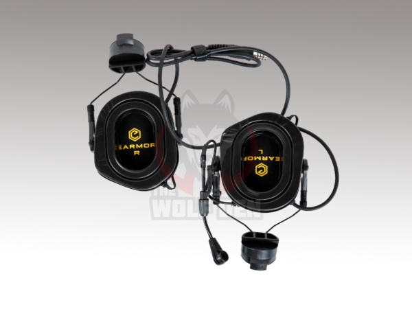Earmor M32H with S10 Microphone - Auricular Protector Auditivo - Negro [MOD3] - Imagen 4