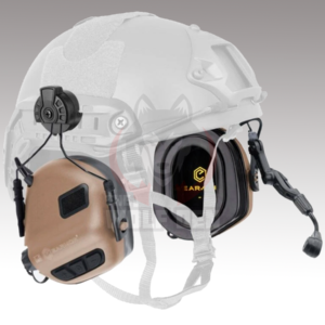 Earmor M32H with S10 Microphone – Auricular Protector Auditivo – Coyote [MOD3]