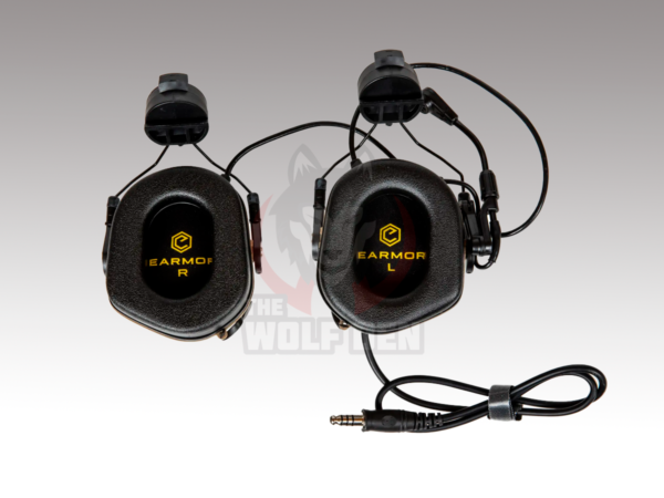 Earmor M32H with S10 Microphone - Auricular Protector Auditivo - Coyote [MOD3] - Imagen 3