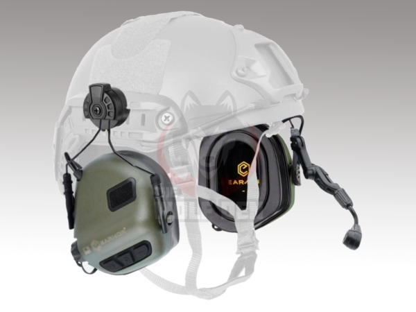 Earmor M32H with S10 Microphone - Auricular Protector Auditivo - Foliage Green [MOD3]