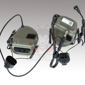 Earmor M32H with S10 Microphone – Auricular Protector Auditivo – Foliage Green [MOD3]