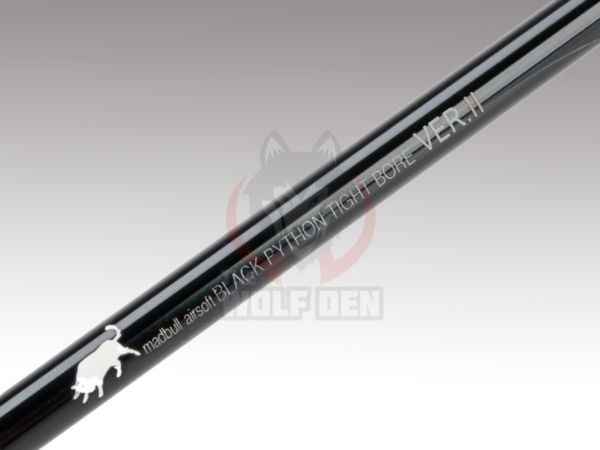 Madbull Airsoft Black Python 6.03mm Tightbore Inner Barrel for AEGs (229mm)