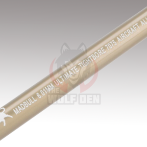 Madbull Airsoft Ultimate 6.01mm 7075 Aircraft Aluminum Tightbore Barrel for AEG (229mm)