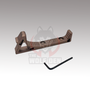 SI Link Curved Foregrip for MLOK and Keymod – Coyote