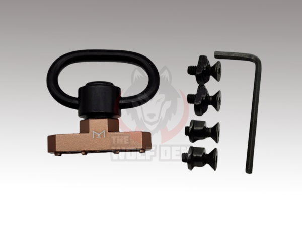 TWD QD Sling Mount For M-Lok Rail System - Coyote - Imagen 2