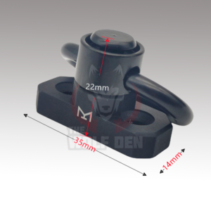 TWD QD Sling Mount For M-Lok Rail System – Negro