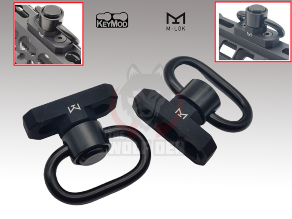 TWD QD Sling Mount For M-Lok Rail System - Coyote - Imagen 4