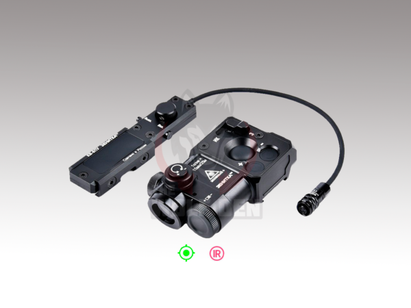Wadsn Perst4 Laser Verde + IR - Negro