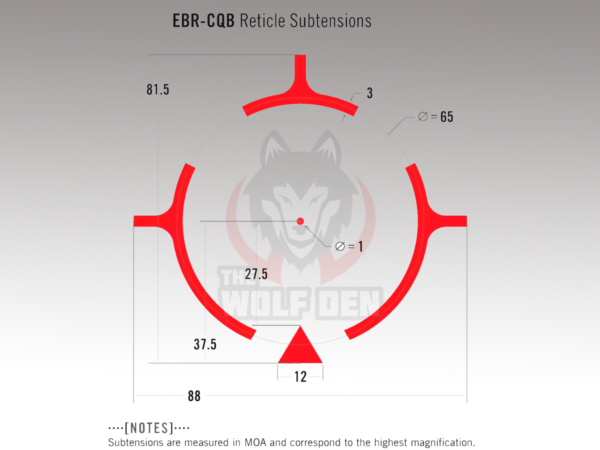 EmersonGear UH1 Style Red Dot With QD Mount - Imagen 7