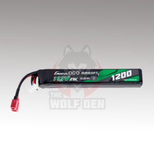 Gens Ace 3S 25C Airsoft LiPo Battery w/Deans Plug – Bateria Lipo (11.1V/1200mAh)
