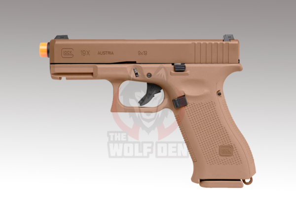Umarex Licenced Glock 19X GBB Pistol - Tan - Imagen 4