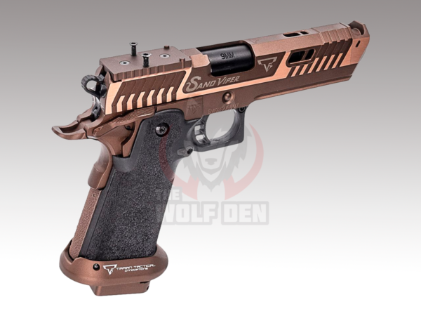 EMG TTI Licensed JW4 2011 Sand Viper GBB Pistol - Imagen 7