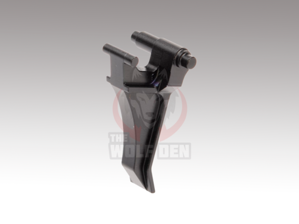Angel Custom CNC AK Flat Trigger for AEG - Negro - Imagen 4