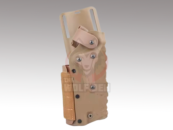 Big Dragon Safariland 3280 Modle Waist&Leg Holster - Pistolera Universal - Arena [BD6158A]