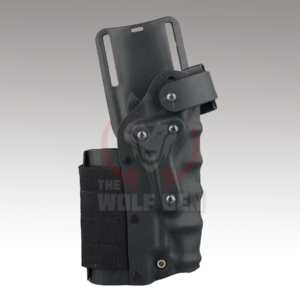 Big Dragon Safariland 3280 Modle Waist&Leg Holster – Pistolera Universal – Negro [BD6158]
