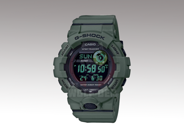 Casio G-SHOCK Power Trainer Bluetooth Step-Tracking Watch - Verde Oliva
