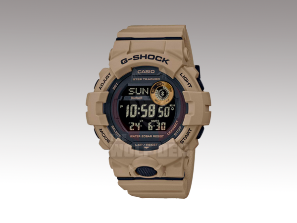 Casio G-SHOCK Power Trainer Bluetooth Step-Tracking Watch - Arena Beige