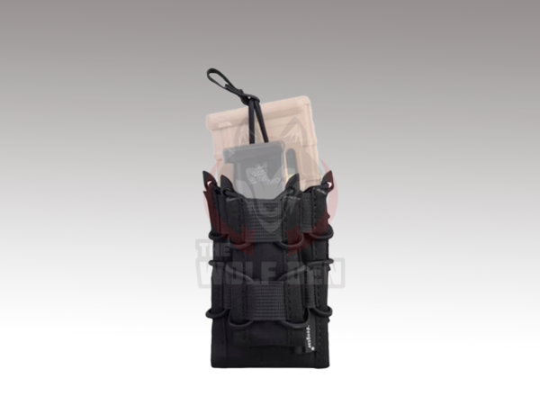 EmersonGear Double Decker Magazine Pouch - Porta Cargador Doble - Negro [EM6346BK]