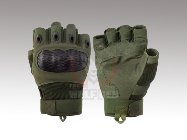 Emersongear Tactical Half Finger Gloves - Guantes Tácticos Medio Dedo - Verde OD [EM9348OD]