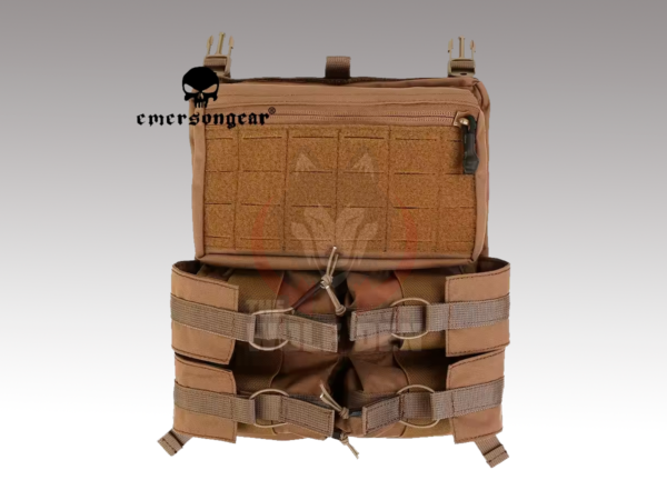 EmersonGear LXB Style Banger Back Panel For:420 - Panel Táctico p/420 - Coyote [EM9535CB]