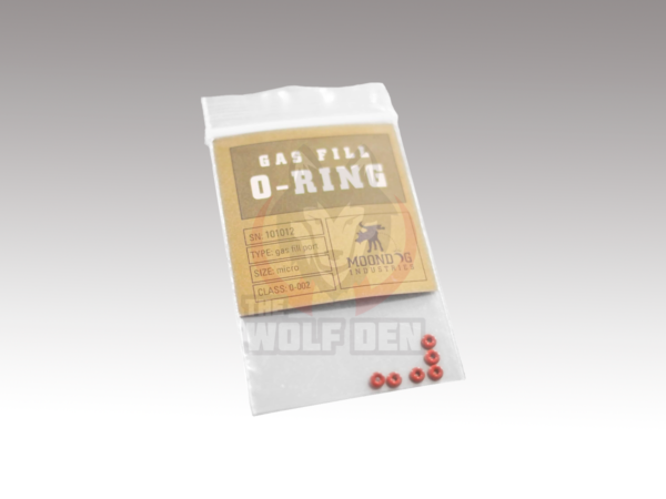 Moondog Industries Universal Gas Fill Valve O-Ring - Rojo - Imagen 2