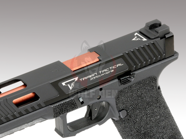 EMG Custom TTI JW2 Combat Master Slide + Ultimate GBB Frame Custom GBB Pistol - Negro - Imagen 8
