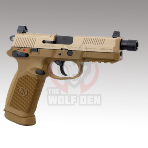 VFC Cybergun FN Herstal Licensed FNX-45 Tactical GBB Pistol – Dark Earth