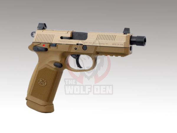 VFC Cybergun FN Herstal Licensed FNX-45 Tactical GBB Pistol - Dark Earth