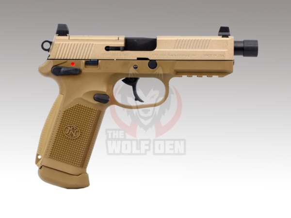 VFC Cybergun FN Herstal Licensed FNX-45 Tactical GBB Pistol - Dark Earth - Imagen 3