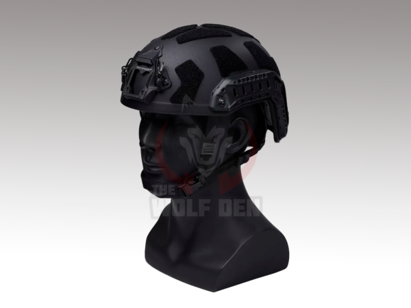 EmersonGear SF Style Super High Cut Tactical Fast Helmet – Casco Tactico SF – Negro [EM9695BK] - Imagen 4