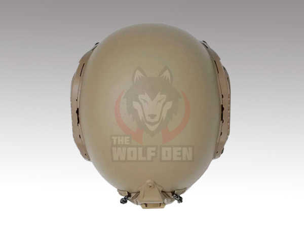 EmersonGear SF Style Super High Cut Tactical Fast Helmet – Casco Tactico SF – Coyote [EM9695CB] - Imagen 10