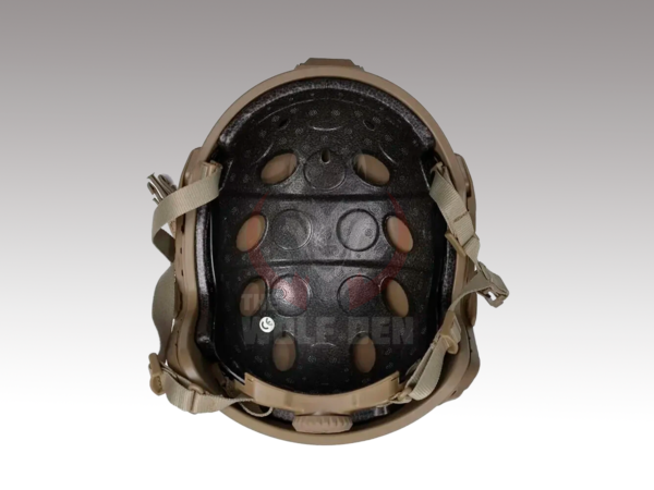 EmersonGear SF Style Super High Cut Tactical Fast Helmet – Casco Tactico SF – Coyote [EM9695CB] - Imagen 11