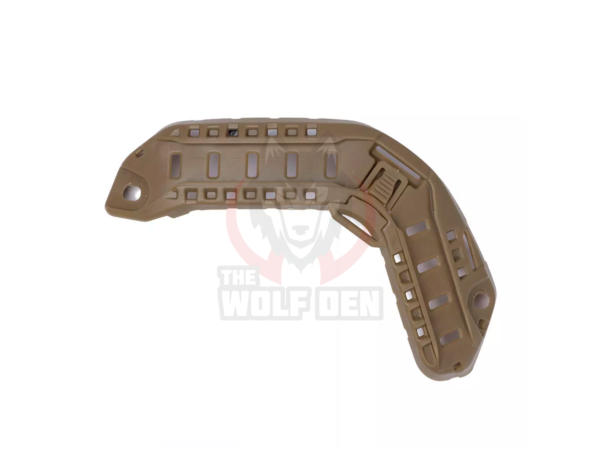 EmersonGear SF Style Super High Cut Tactical Fast Helmet – Casco Tactico SF – Coyote [EM9695CB] - Imagen 16