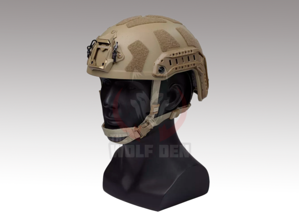 EmersonGear SF Style Super High Cut Tactical Fast Helmet – Casco Tactico SF – Coyote [EM9695CB] - Imagen 5