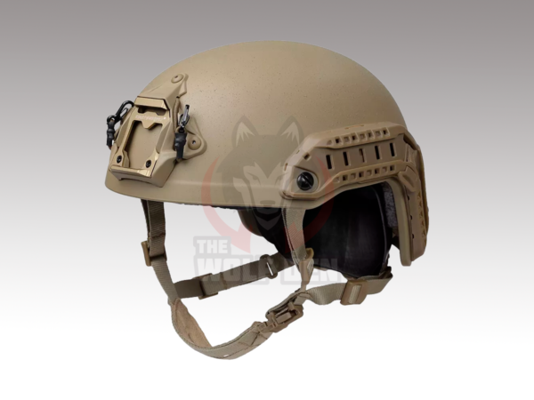 EmersonGear SF Style Super High Cut Tactical Fast Helmet – Casco Tactico SF – Coyote [EM9695CB] - Imagen 6