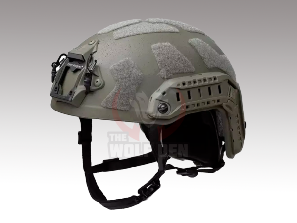 EmersonGear SF Style Super High Cut Tactical Fast Helmet – Casco Tactico SF – Ranger Green [EM9695RG]